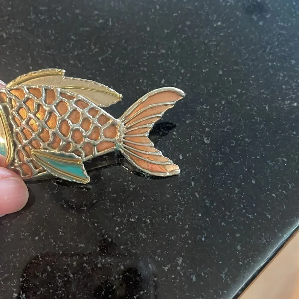 Beautiful handmade brooch or pendant. Great workmanship.